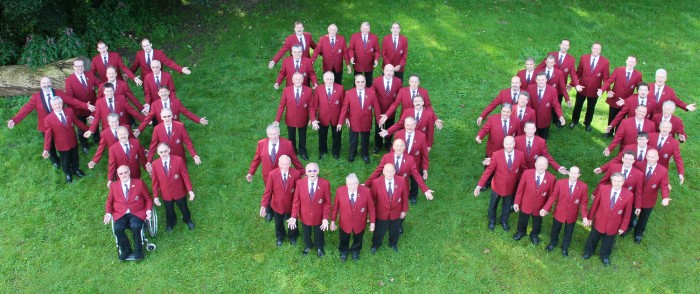 Der Chor des Vereins im Jubilumsjahr 2011